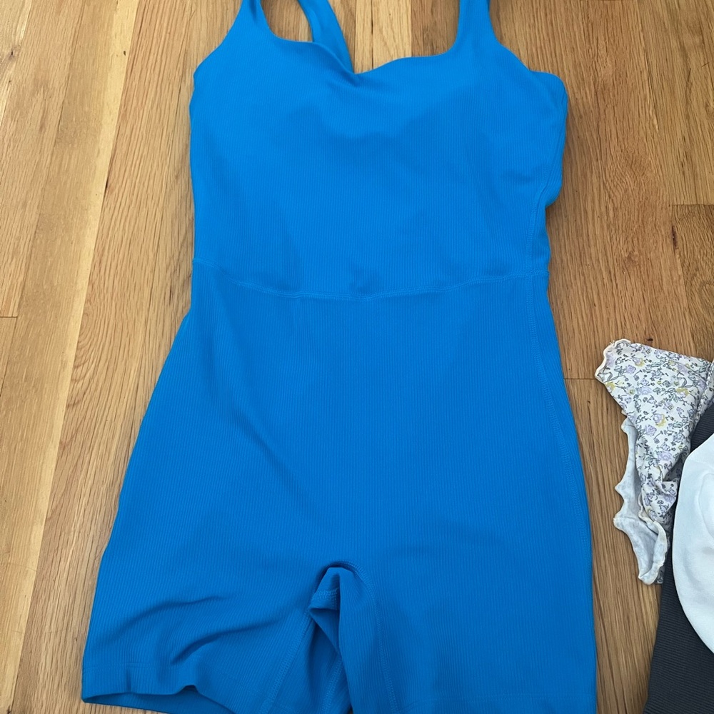 Vibrant Blue Sleeveless Target Romper BRAND NEW